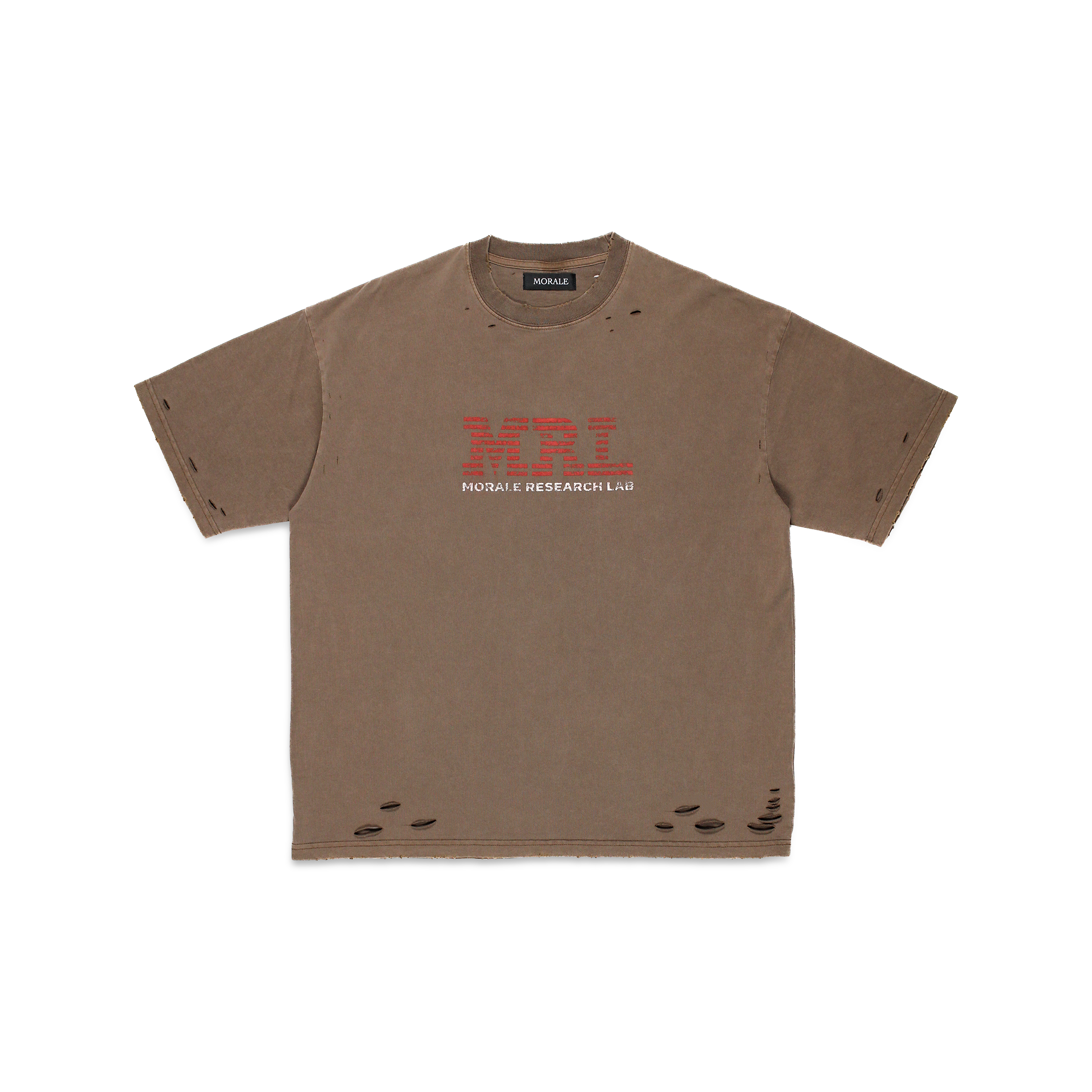 M.R.L TEE (BROWN)